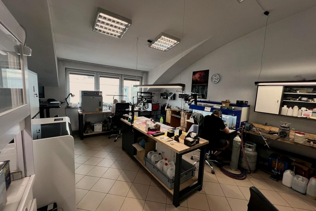 Pracownia jubilerska ENIGMA — stanowiska warsztatowe